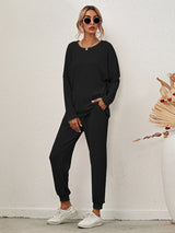 Casual Loose Pockets Loungewear - Kafiloe