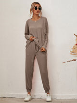 Casual Loose Pockets Loungewear - Kafiloe