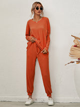 Casual Loose Pockets Loungewear - Kafiloe