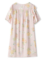 Floral Print Cotton Lounge Nightdress