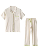 Print Summer Cotton Pajama Set