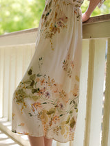 Floral Print Cotton Nightdress