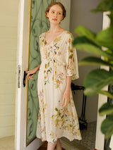 Floral Print Cotton Nightdress