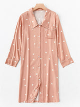 Print Cotton Lounge Shirt Nightdress