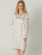 Print Cotton Lounge Shirt Nightdress