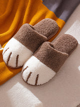 Cat Paw Furry Slippers