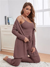 3Pcs Suit Casual Loungewear - Kafiloe